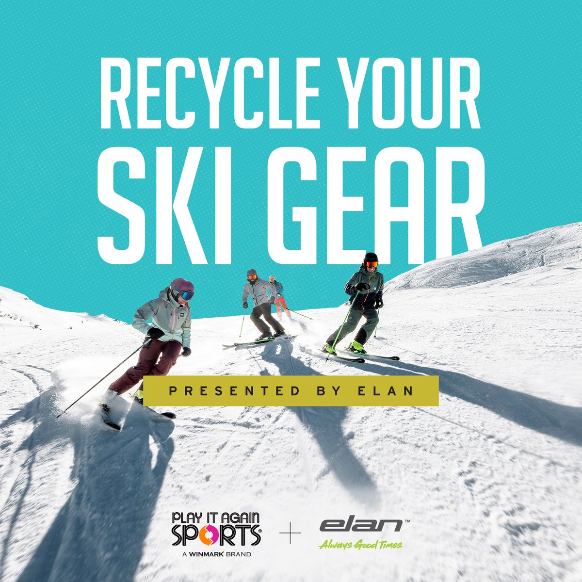 Excited to kick off our USED Ski Buy Drive today and thrilled to partner with @elan_skis!