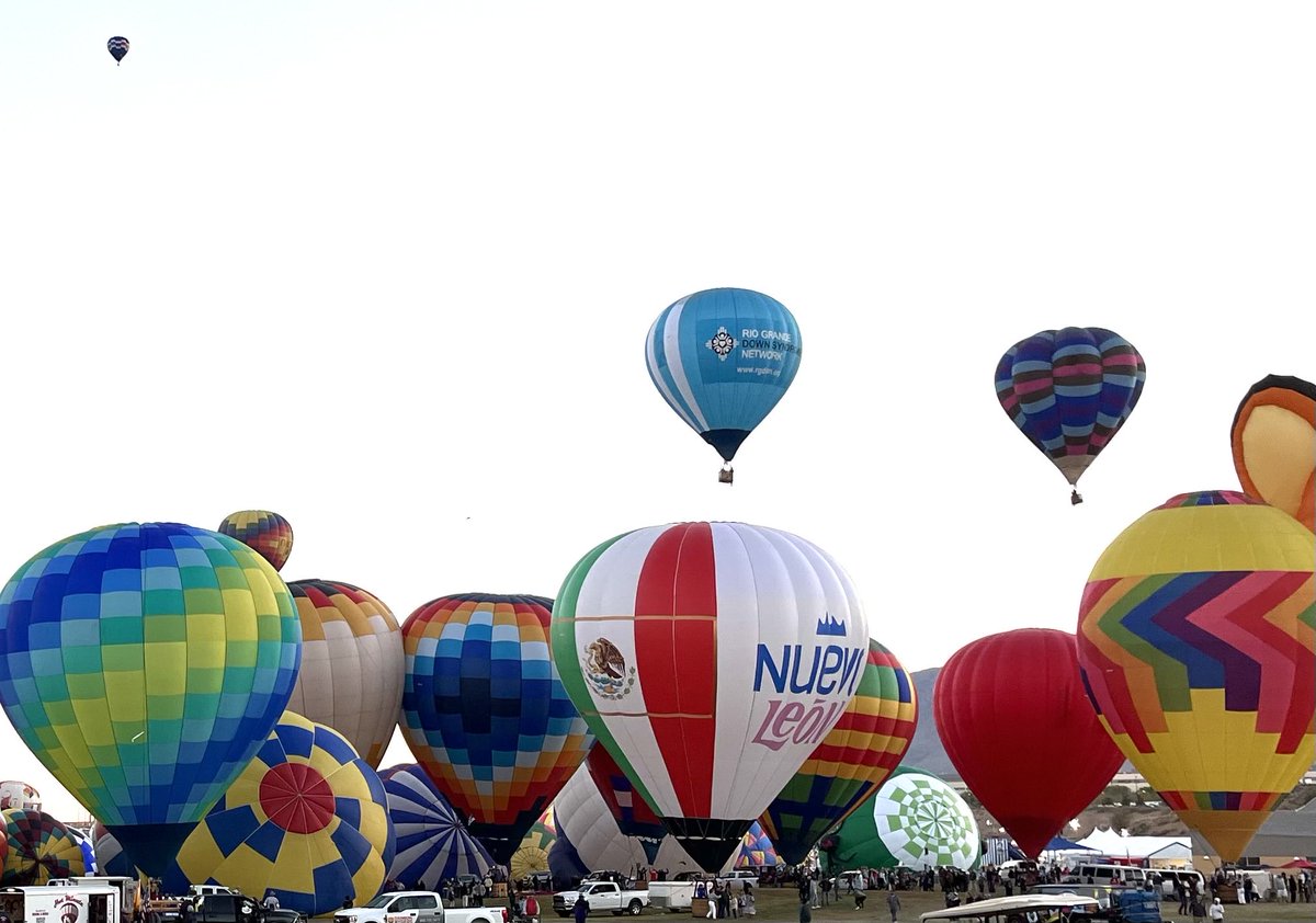 Ready to launch at the balloon fiesta in Albuquerque!