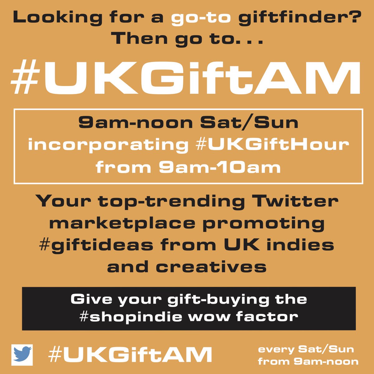 Whether you're shopping or browsing, UK indies & creatives make it a discovery and joy – so please join #UKGiftHour #UKGiftAM for chat, support and original #shopindie #giftideas for all occasions every weekend. There's always a welcome! #shopsmall #supportsmallbusiness