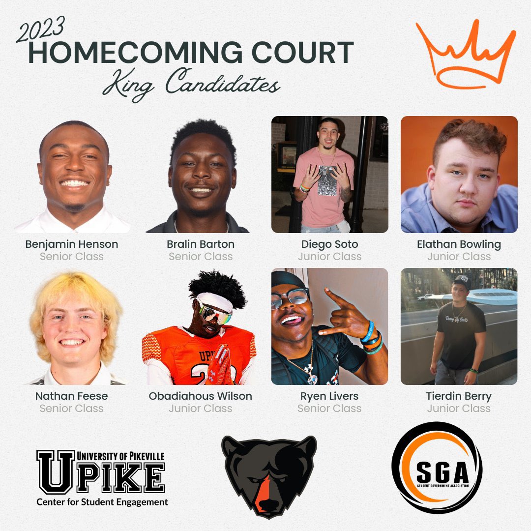 I’m filled to the brim with every joyful, sappy, and proud emotion. <a href="/NateFeese/">Nate Feese</a> you are my favorite Homecoming King Candidate and my favorite <a href="/upikebears/">UPIKE 🐻</a> 🐻🧡
#Royalty <a href="/upike_mgolf/">UPIKE Men’s Golf</a>