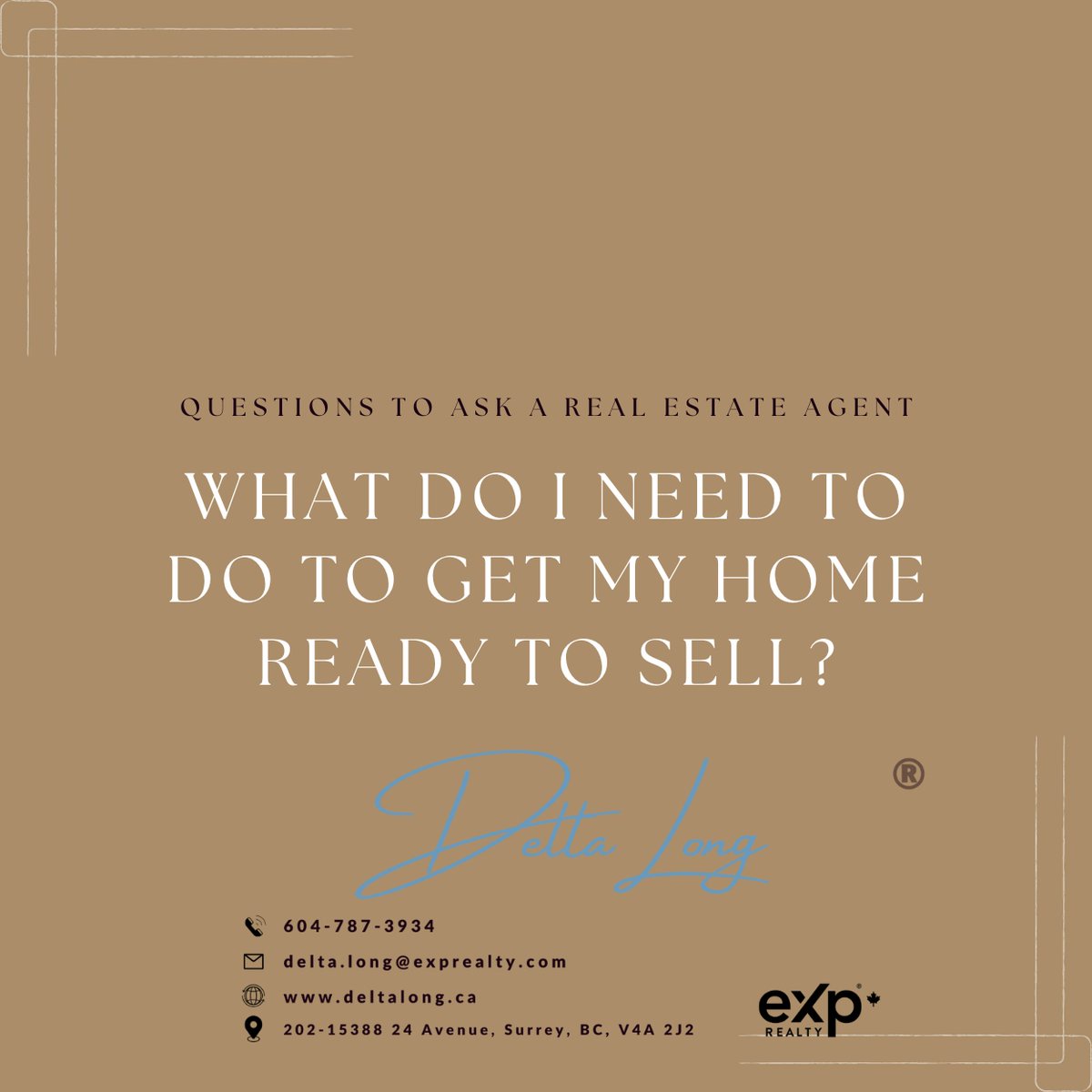 deltalong11's tweet photo. The appearance of your home will have an effect on how fast you sell and for how much. A common mistake that many sellers make is spending too much time and money on things that don’t matter. https://t.co/mkAdeg3hjh