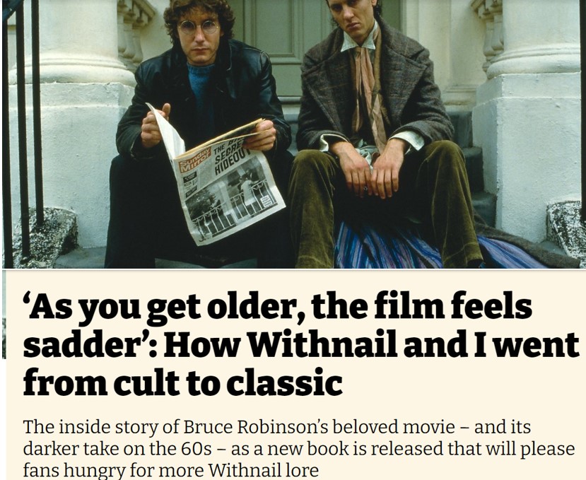 Thanks to @J_Famethrowa & @theipaper for a superb piece on WITHNAIL & I: FROM CULT TO CLASSIC, a new book about the most quotable film ever made that I have contributed to. Now, if we could only find a paper called 'The Withnail' to give a similar rave...
amazon.co.uk/Withnail-I-Cla…