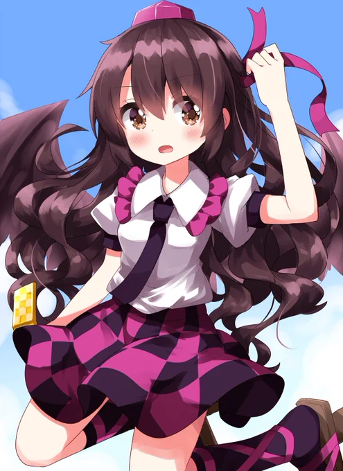 2112日目 ツインテールを解いたロングはたてちゃん 