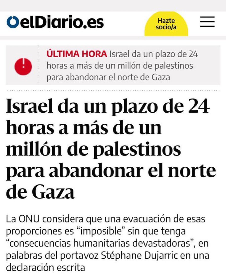 arkarodriguez's tweet photo. Ninguna agresión, por cruel y despiadada que sea, justifica el auténtico genocidio que Israel está cometiendo en Gaza, continuación de 75 años de colonización, apartheid y exterminio sistemáticos del pueblo palestino.

Hay que parar esta locura. Ya.

#SOSPalestine
#FreePalestine https://t.co/1yQ4rRRcCK