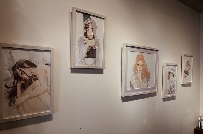 ばったん先生の原画展に行ってきました🚗³₃
とても美しく柔らかくて繊細で素敵だった……!!!😭✨️ 