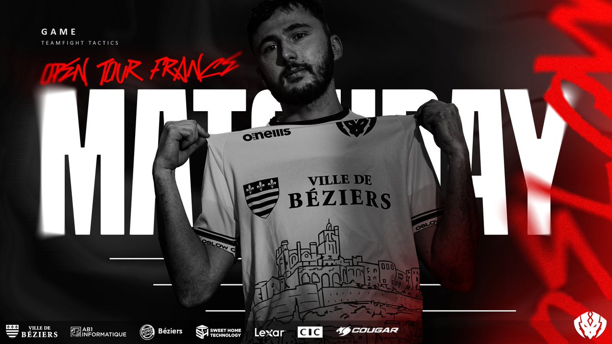 oslowesport's tweet photo. Vous savez que nos joueurs SSBU sont au #FlaminGoat demain. Mais n'oubliez pas que c'est aussi le jour de l'Open Tour France sur #TFT ! ♟️
🇫🇷 @TftPikachu
🇫🇷 @bensacbensac
🇫🇷 @ElbroCTFT
Préparez-vous pour une grosse journée d'esport ! 💪
#OpenTourFrance ✗ #FightForFuture ⚫️⚪️ https://t.co/4KMz4Nklvg