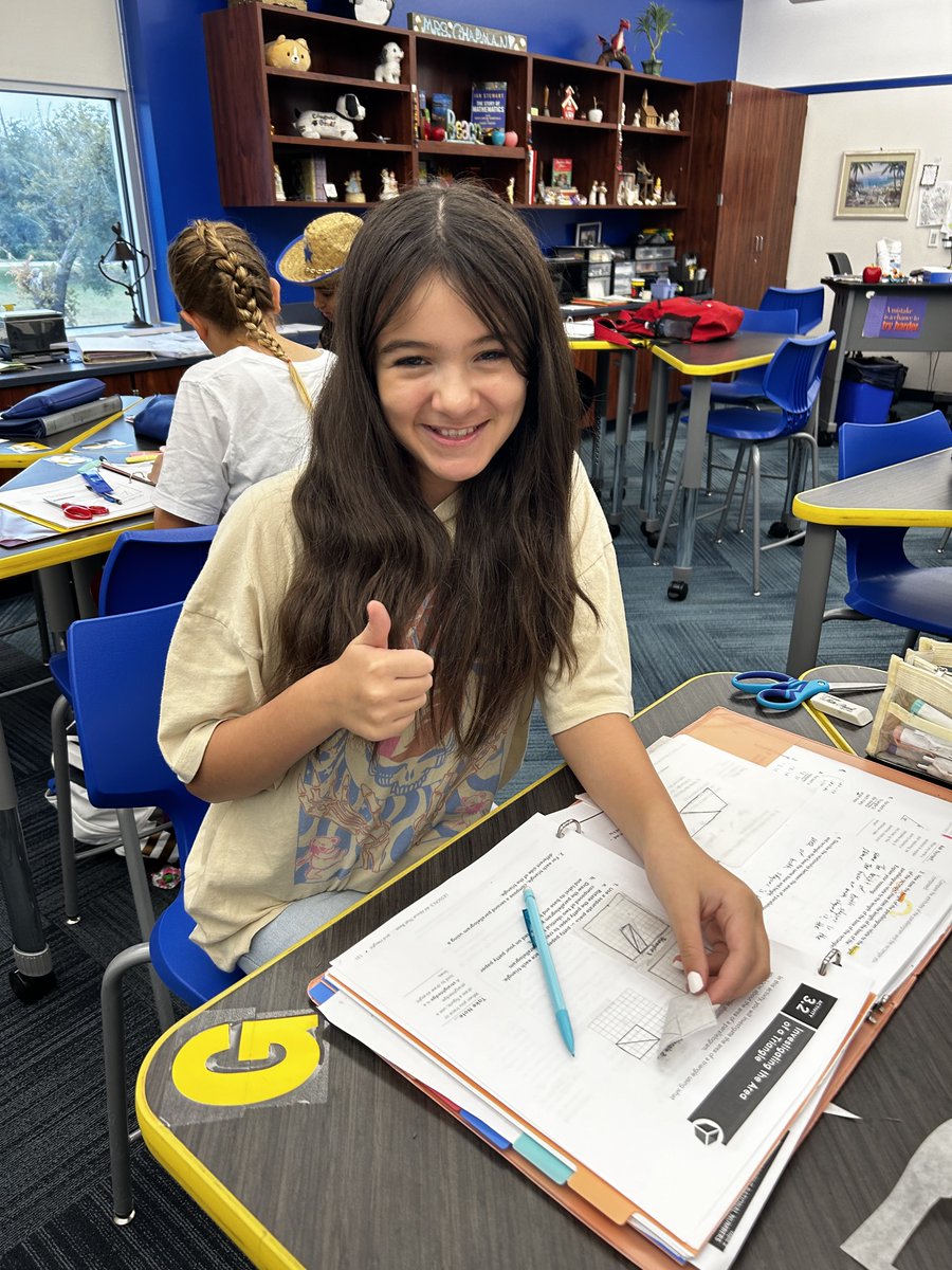 6th grade is investigating the area of triangles and trapezoids. Thank you <a href="/carnegielearn/">Carnegie Learning</a> for helping us solve real-world mathematical problems by composing &amp; decomposing figures. 💫 <a href="/smslearns/">smslearns</a> <a href="/SunnyvaleISD/">Sunnyvale ISD</a>