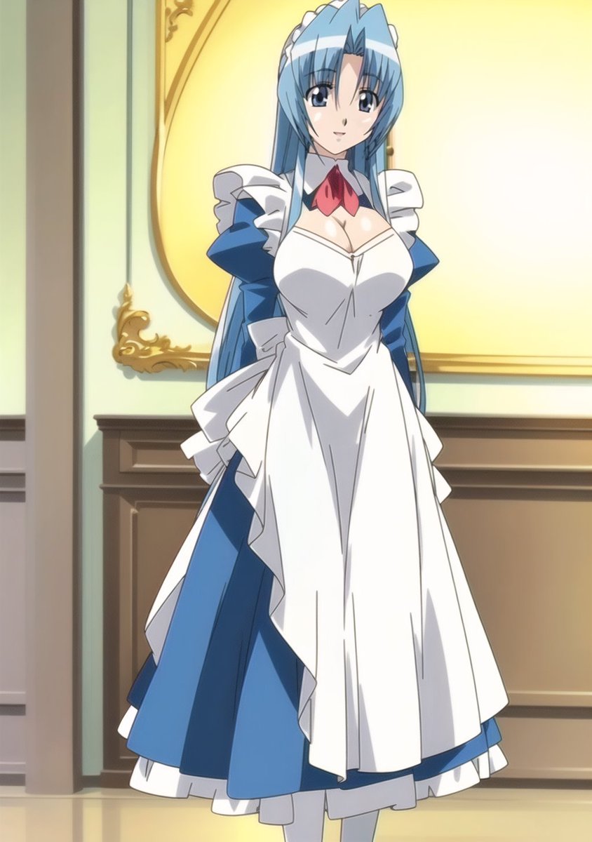 penginFan's tweet photo. #アニメ #絵柄好みって人にフォローされたい #秋の創作クラスタフォロー祭り 
花右���メイド隊
マリエル/花右京マリエ
花右京メイド隊を統括するメイド長
コードネームは「青き沈黙の鐘」
SF(サイエンスファンタジー) https://t.co/fYEzmNLELm