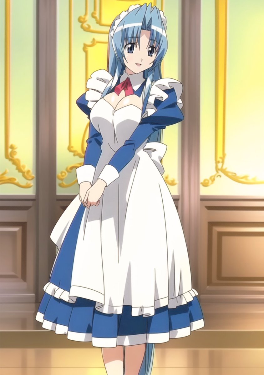 penginFan's tweet photo. #アニメ #絵柄好みって人にフォローされたい #秋の創作クラスタフォロー祭り 
花右���メイド隊
マリエル/花右京マリエ
花右京メイド隊を統括するメイド長
コードネームは「青き沈黙の鐘」
SF(サイエンスファンタジー) https://t.co/fYEzmNLELm