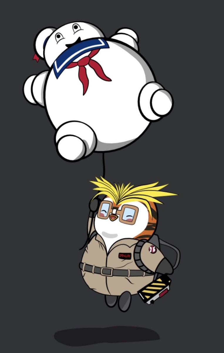 Pudgy Penguins are the BEST!  I asked <a href="/StoopidPenguin_/">Stoopid Penguin</a> for a ghostbuster edit of Elton and this is what I got 🤩🤩🤩🤩🤩! <a href="/LilPudgys/">Lil Pudgys</a> <a href="/pudgypenguins/">Pudgy Penguins</a> NEW Twitter PFP Incoming!!!!