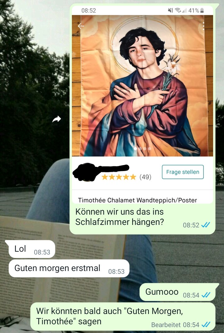 Ich bin schon lustig