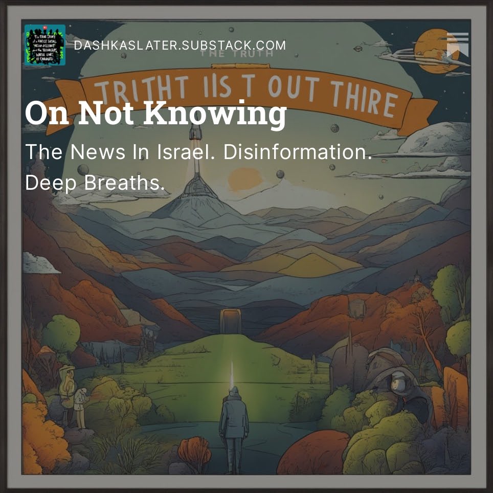 My newsletter is a place for delving into concepts & topics too complex for shouty social media. This week, read about disinformation, why an astonishing percentage of teens believe in conspiracy theories, & how to breathe through not knowing. open.substack.com/pub/dashkaslat…