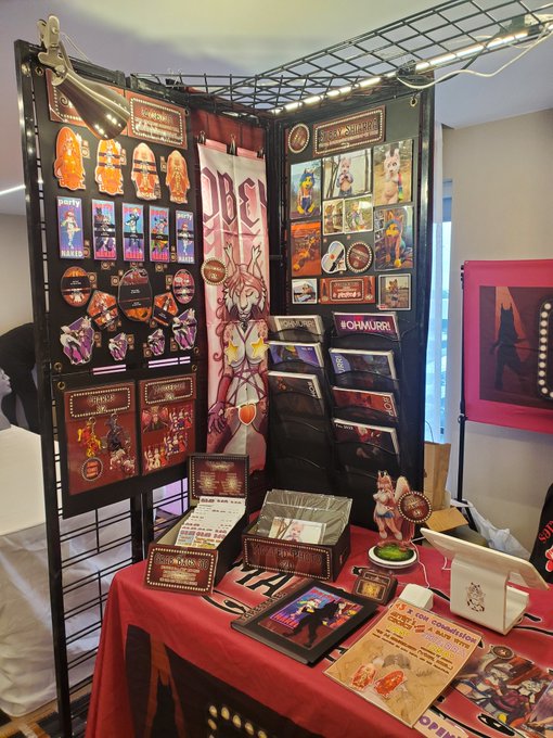 Ready to Party, come find meow! I'm in ACFI Den 2 down the Dealer's Hallway!!!  Tapestries, Prints, Art<a href="/tag/ttfc2023"class="tags"><span>#ttfc2023</span></a>