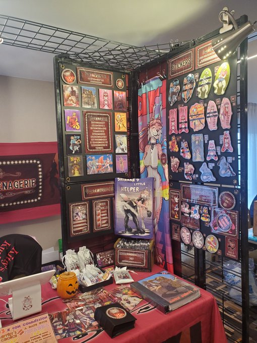 Ready to Party, come find meow! I'm in ACFI Den 2 down the Dealer's Hallway!!!  Tapestries, Prints, Art<a href="/tag/ttfc2023"class="tags"><span>#ttfc2023</span></a>