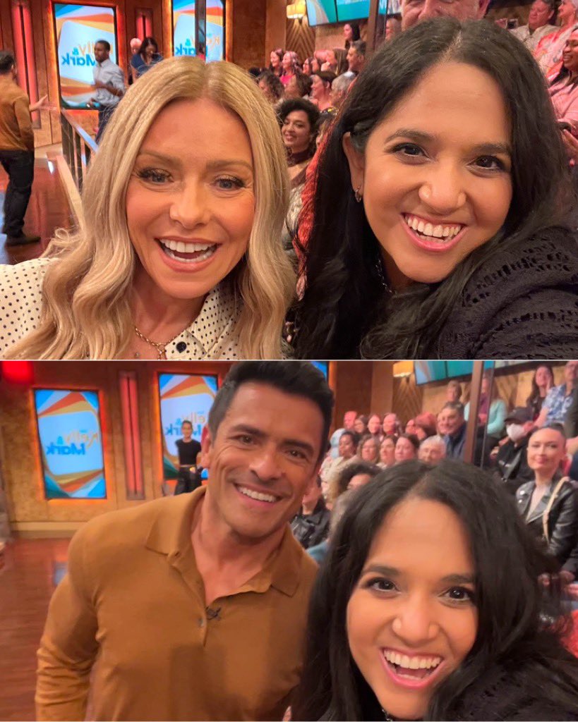 iambollygirl's tweet photo. Had SUCH a blast at the #KellyAndMark Live Taping!! Can't wait to share my #vlog & #storytime with you!! πππ½π
#NYCInfluencer #NewYork #NYC #NewYorkCity #KellyRipa #MarkConsuelos #Riverdale #TalkShow #ThingsToDoInNYC #LiveWithKellyAndMark #LiveWithKellyAndRyan #LiveWithKelly https://t.co/4ItqgFuldR