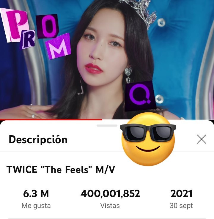 OLTSupport's tweet image. 🍭💖THE FEELS ha llegado a los 400 M EN YT 💓💖

Este es su DECIMO video en lograrlo 💗🤯

🔗 youtu.be/f5_wn8mexmM?si…

#Twice #TWICE_5TH_WORLD_TOUR #thefeels @JYPETWICE