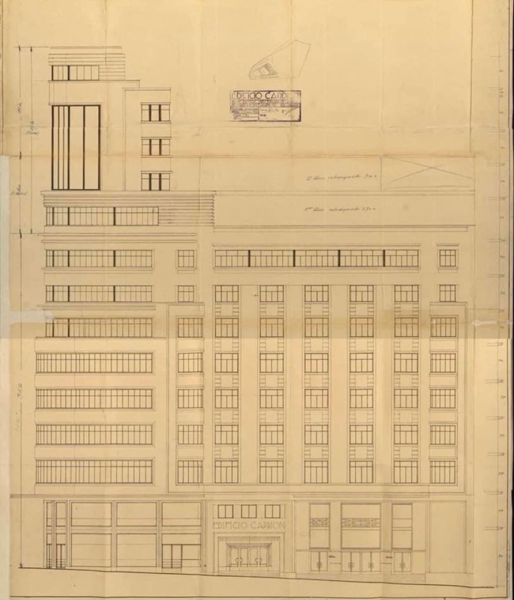 gomezdetejada's tweet photo. Plano original del edificio Carrión 1931-33. Gran Vía, Madrid.
Arquitectos: Luis Martinez Feduchi y Vicente Eced. 

Vía @FundacionGoerl https://t.co/WE6NlN3zhV