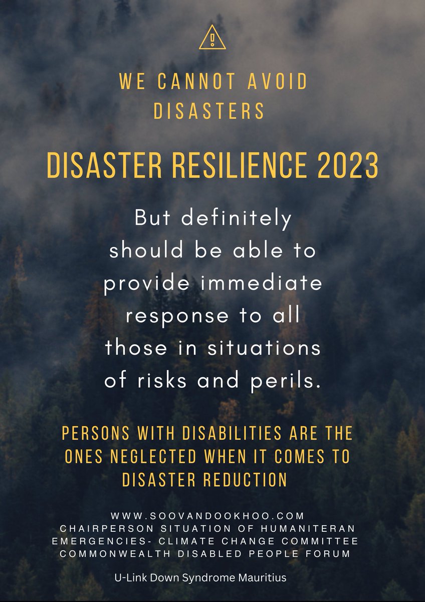 'This year's International Day for Disaster Risk Reduction sheds light on the strong link between disasters and inequality. 
United & aligning with the Sendai Framework—an international commitment to minimize losses. #DisasterRiskReduction #InequalityMatters'