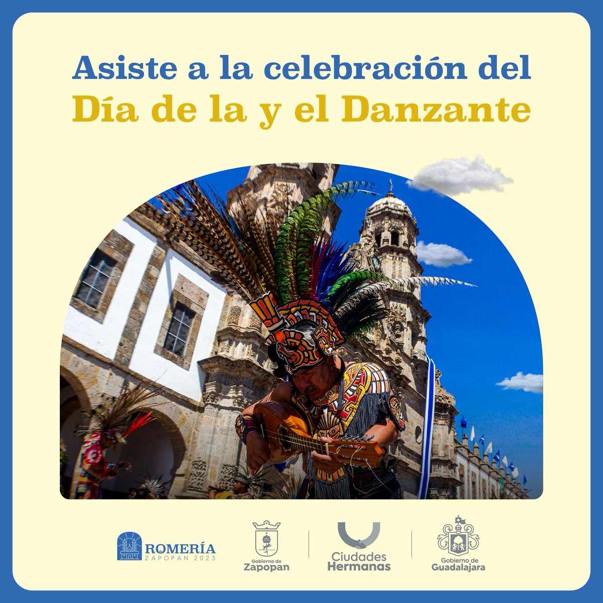 Te esperamos en la celebración del Día de la y el Danzante que cada año se celebra el 13 de octubre. 📍 zapgob.mx/3rTCpYP