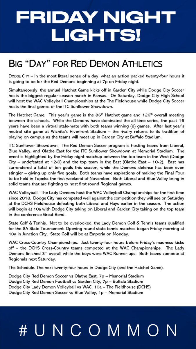 RedDemonSports's tweet image. It&apos;s a great day to be a Red Demon!