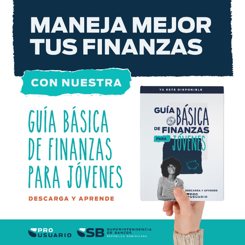 ProUsuarioRD's tweet photo. Esta guía ha sido pensada como fuente de orientación y consulta, para que te sientas preparado para manejar los retos de la vida adulta.

Descárgala y da tus primeros pasos en el mundo de las finanzas personales.  👉https://t.co/4dh55QqhB2

 #LaSúperTeEscucha #ProUsuarioRD