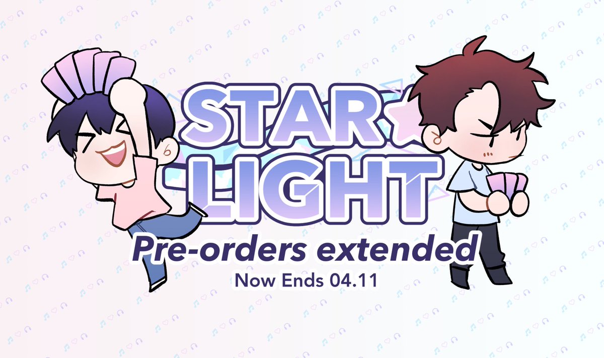 [RTs💕] Pre-orders have been extended on popular on demand! Now ending Nov 4th! More info and links available in the quoted tweet!