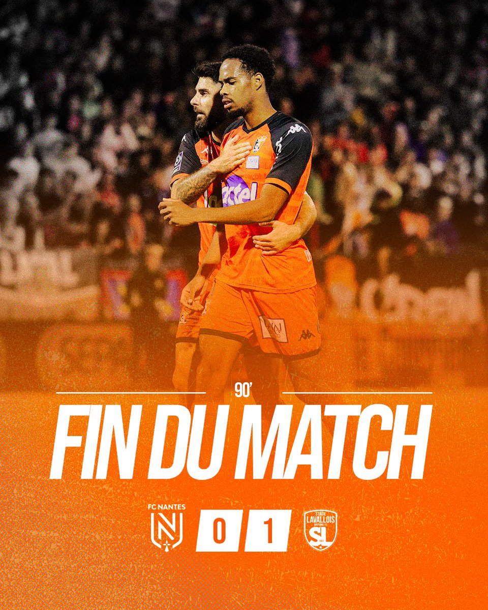 Fin du match avec une victoire 1-0 ! Sur un corner magistralement frappé par Bobichon, Tapoko s’élève et marque de la tête au deuxième poteau. 💥⚽ Un succès pour nos Tango ! 🧡🖤
