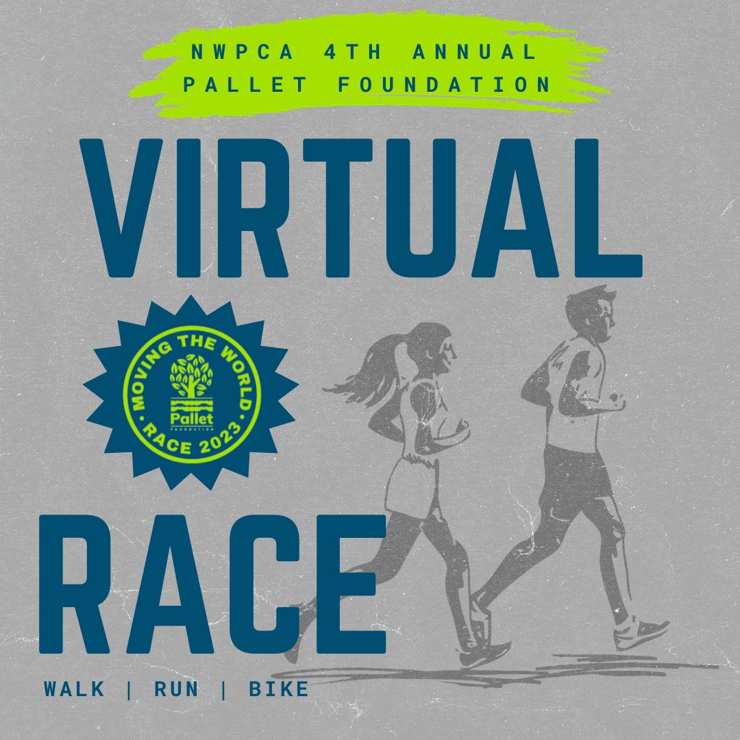 We are excited to participate in the 4th annual virtual race benefitting the <a href="/PalletFdn/">Pallet Foundation</a>. The <a href="/nwpca/">National Wooden Pallet & Container Association</a> has put together another awesome event &amp; we look forward to running, walking and biking our way towards our team goal of 1400 miles! #palletfunrun #palletsmovetheworld