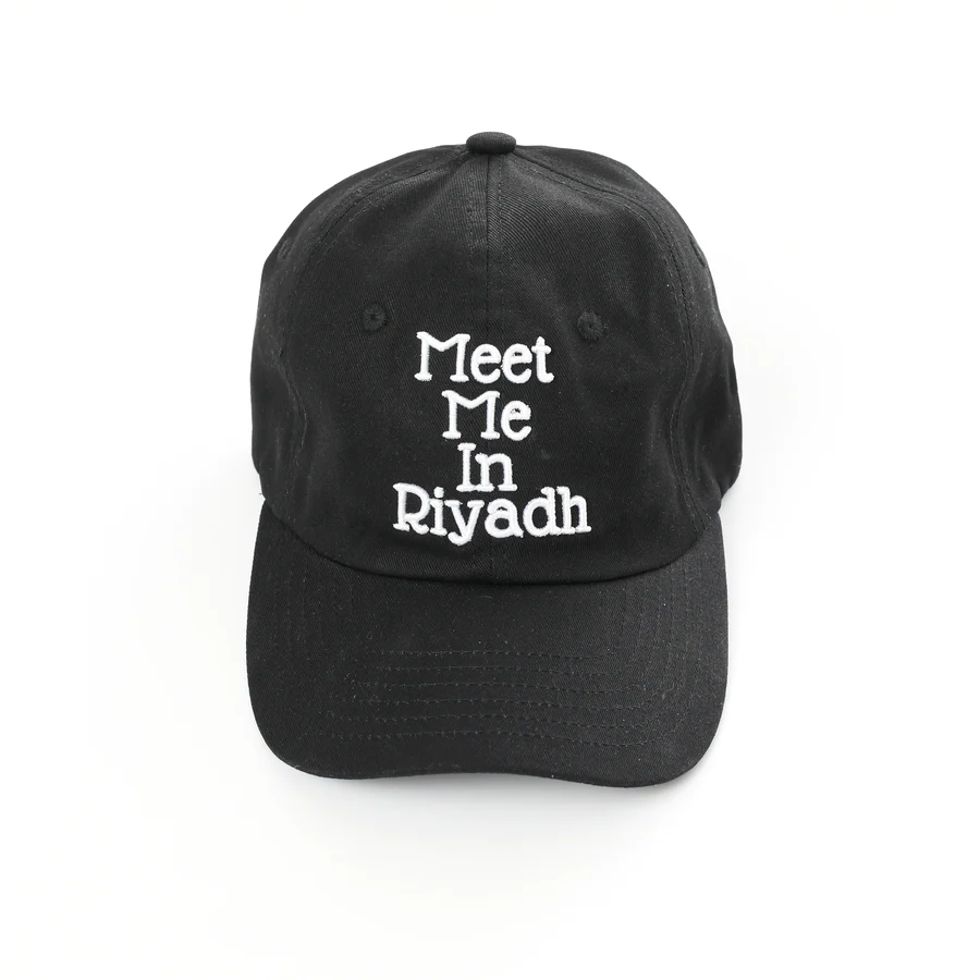 Standawt's tweet photo. 🧢 Step into urban elegance with SEVEN DESIGNS' "Meet Me In Riyadh" Cap! 🌆 Make a statement, wherever you are. Your style, your city. #SEVENDesigns #MeetMeInRiyadh #Fashion #saudiBrand 

🛒 Grab yours and represent Riyadh: https://t.co/a7y27jrka3 https://t.co/mPDdQcKhiQ