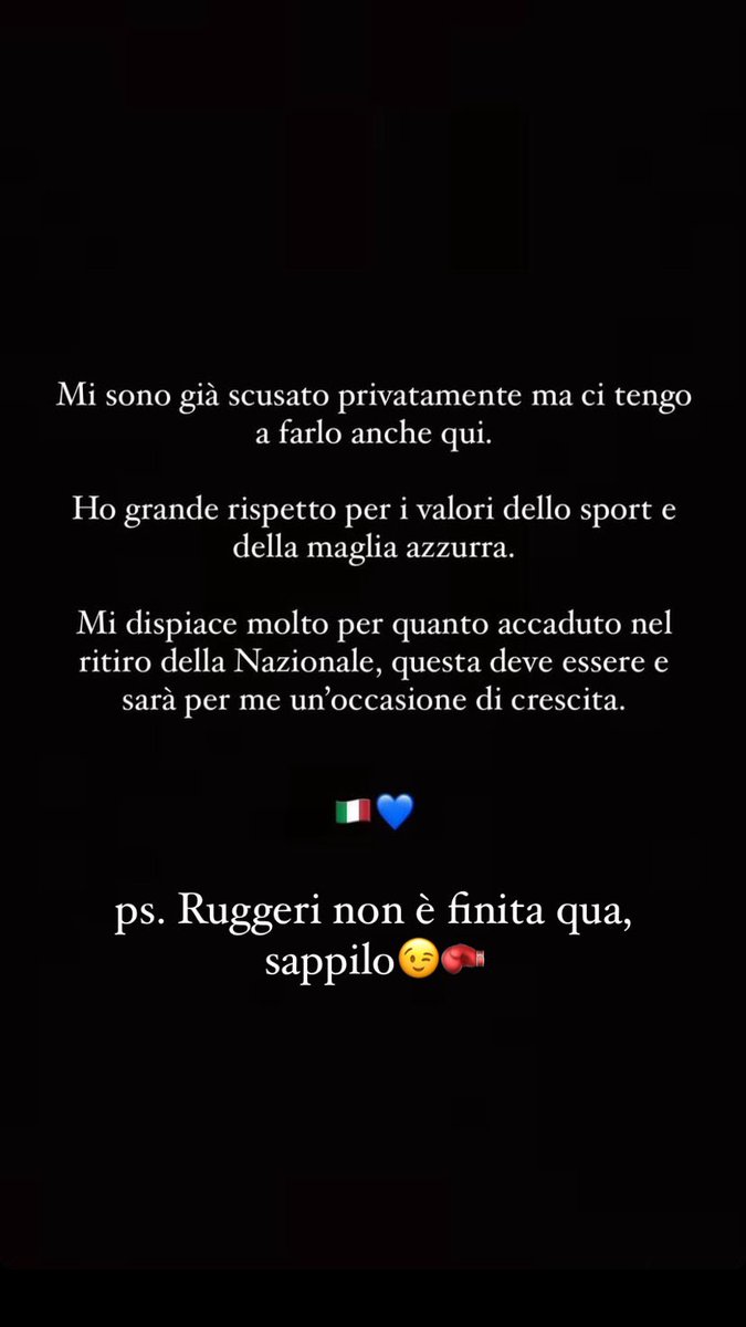 rovellanos's tweet image. +++Le scuse di Marco #Nasti su una sua storia Instagram+++