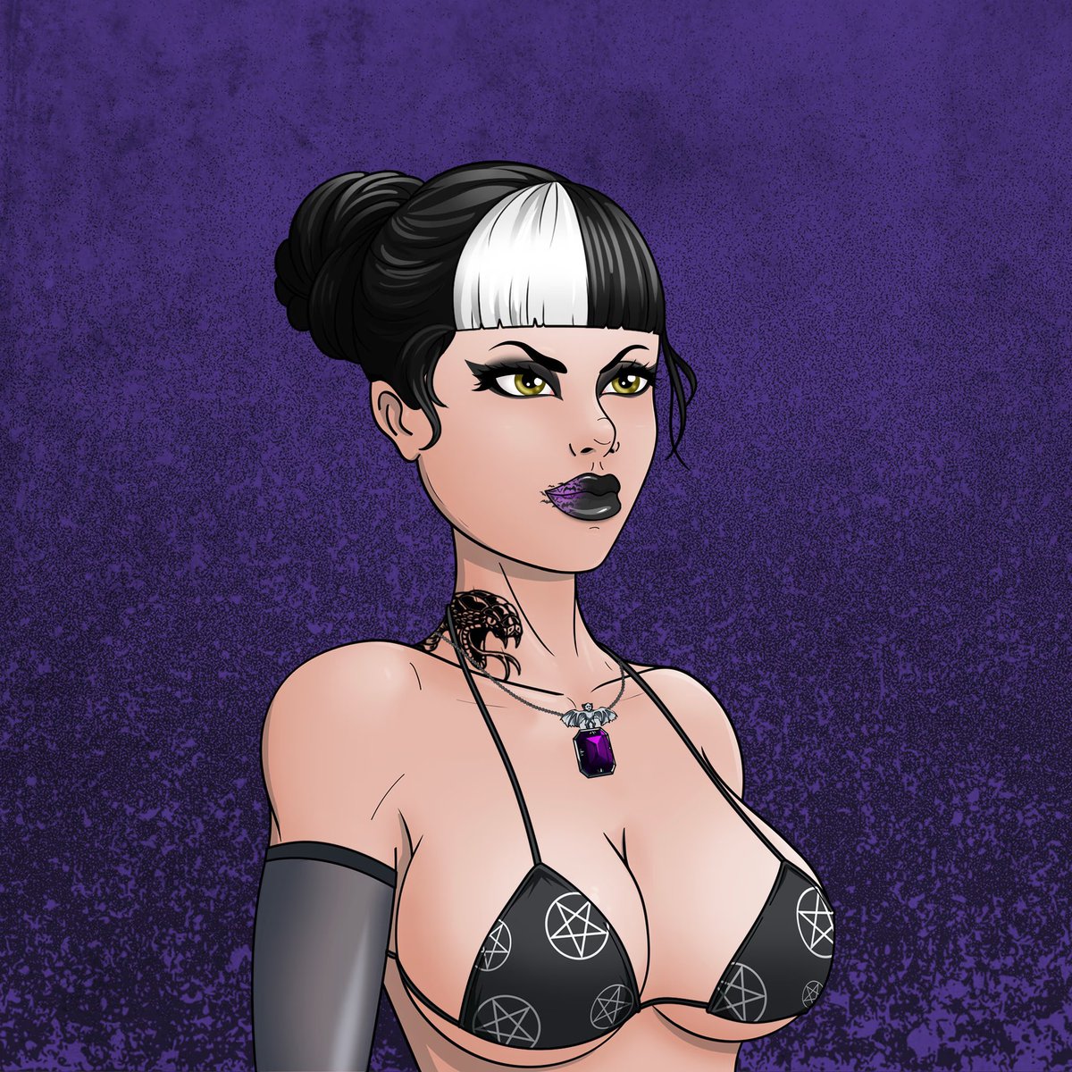 Spooky szn means one thing… Big Tiddy Goth Girls 😈