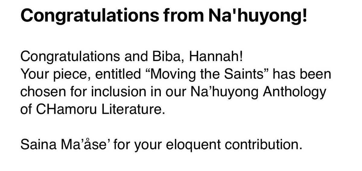 This one is special. Thank you to <a href="/craigsperez/">Craig Santos Perez</a> and the whole editing team for doing such beautiful, saving work—and for including me in it. 

 #cnmi #representationmatters