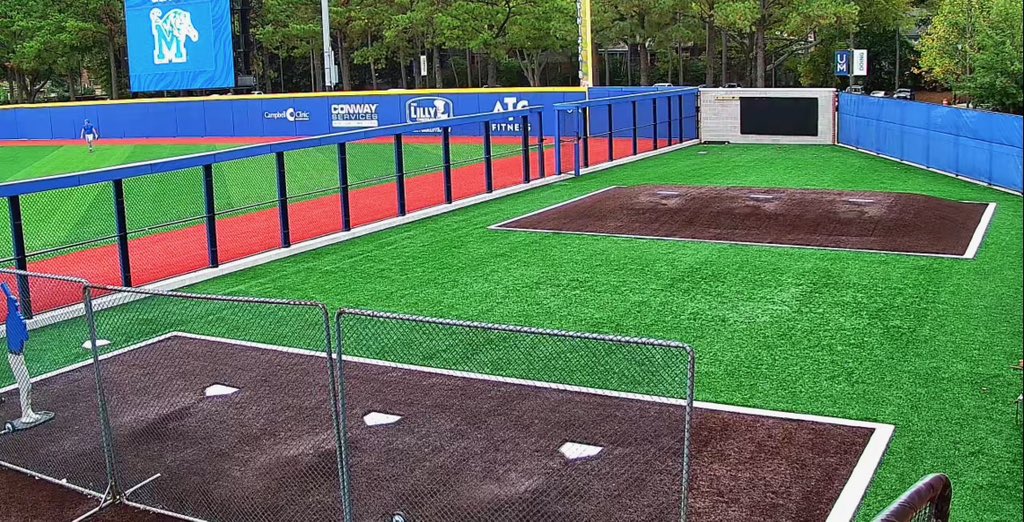 AWRE_Sports (@awre_sports) on Twitter photo Not only does <a href="/MemphisBaseball/">Memphis Baseball</a> have a brand new six-camera video system on their field…but also fixed cameras in their training areas.
Check out this beautiful bullpen and plyo wall view 😍!
Like we warned you before…the Tigers are coming 📈! #D1Baseball Not only does <a href="/MemphisBaseball/">Memphis Baseball</a> have a brand new six-camera video system on their field…but also fixed cameras in their training areas.
Check out this beautiful bullpen and plyo wall view 😍!
Like we warned you before…the Tigers are coming 📈! #D1Baseball