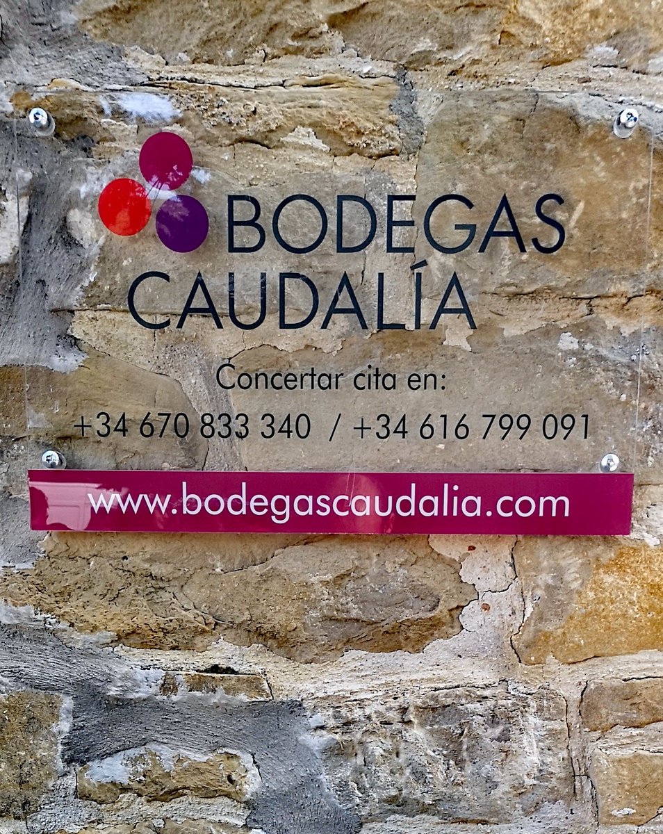 Lerga... Diazo... Lujazo... Ya contaré... <a href="/caudalia/">Bodegas Caudalia</a>