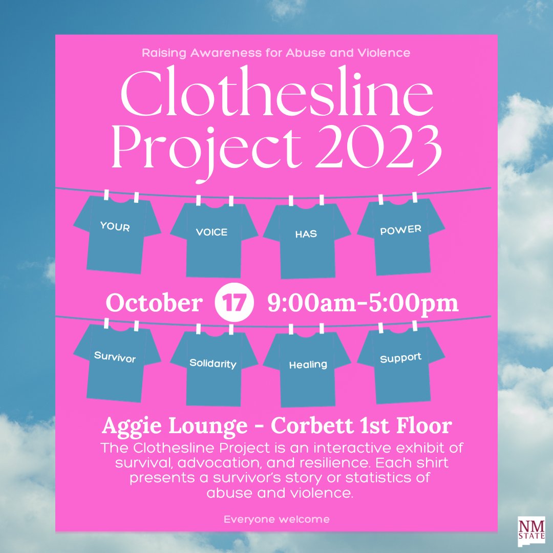 Hey Aggies, please stop by Corbett Center Aggie Lounge from 9am-5pm on October 17th, to share your stories or show your support.