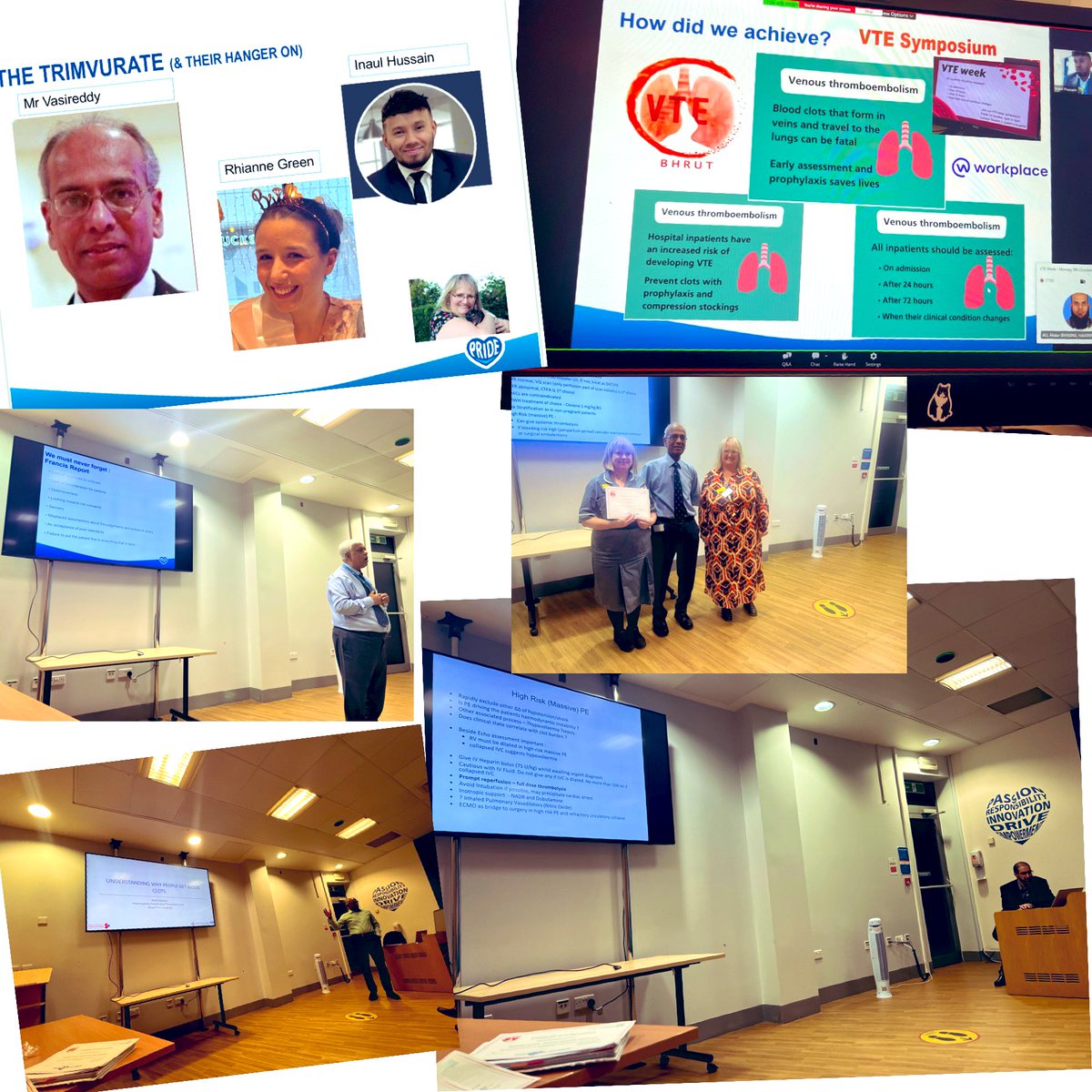 #WorldThrombosisDay celebrated in style at BHRUT.  Thank you to all of the speakers who contributed to such an engaging programme, especially our keynote speaker <a href="/DrGomesPinto/">Keith Gomes Pinto</a> joining us from The Royal Free