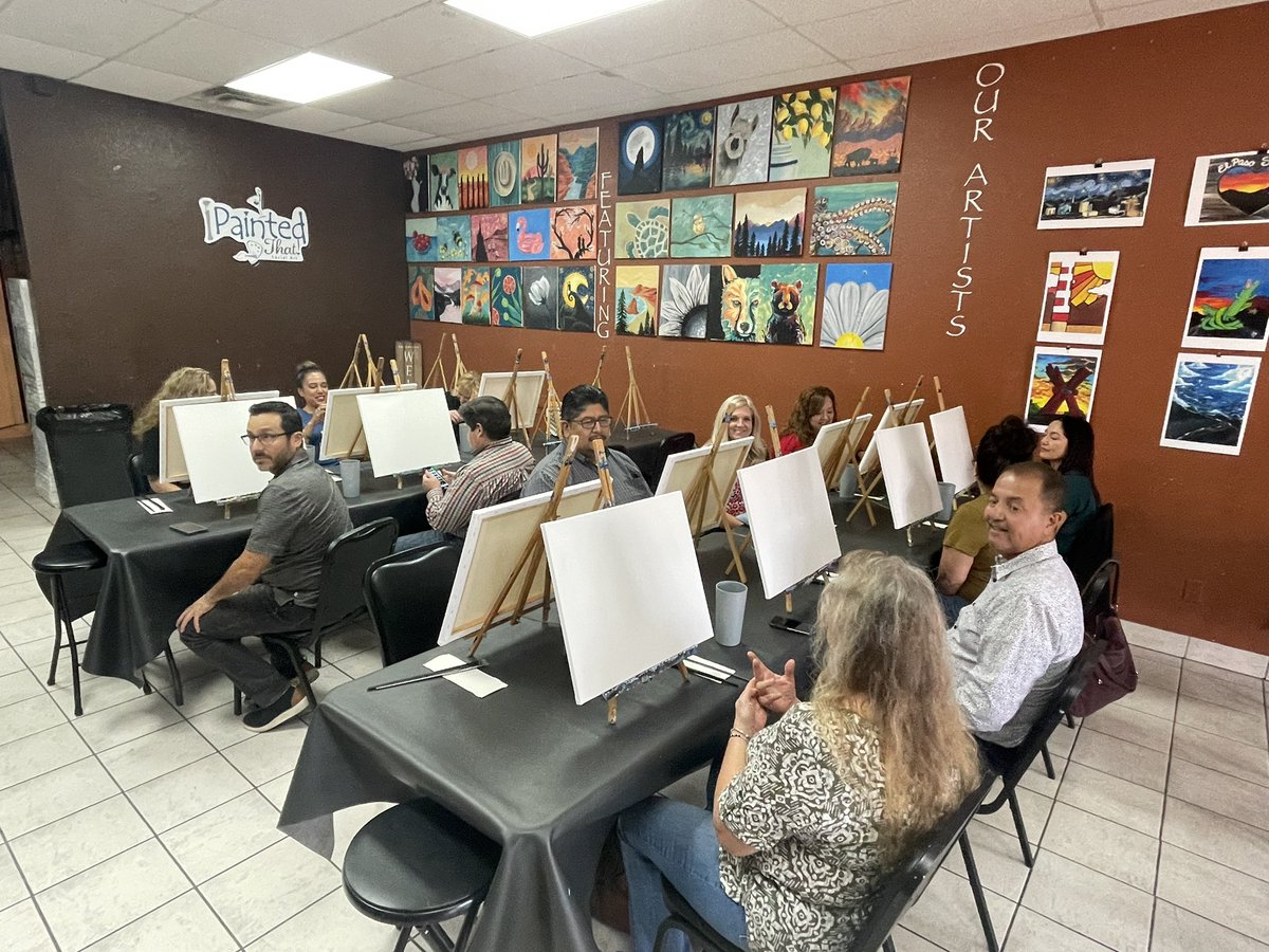 pacovey's tweet image. FSP and School Counseling bonding together during intersession. Different perceptions,  but working for the same goal! It was a great afternoon! @YsletaISD #TheDistrict #YISDFSP @YISDCounseling