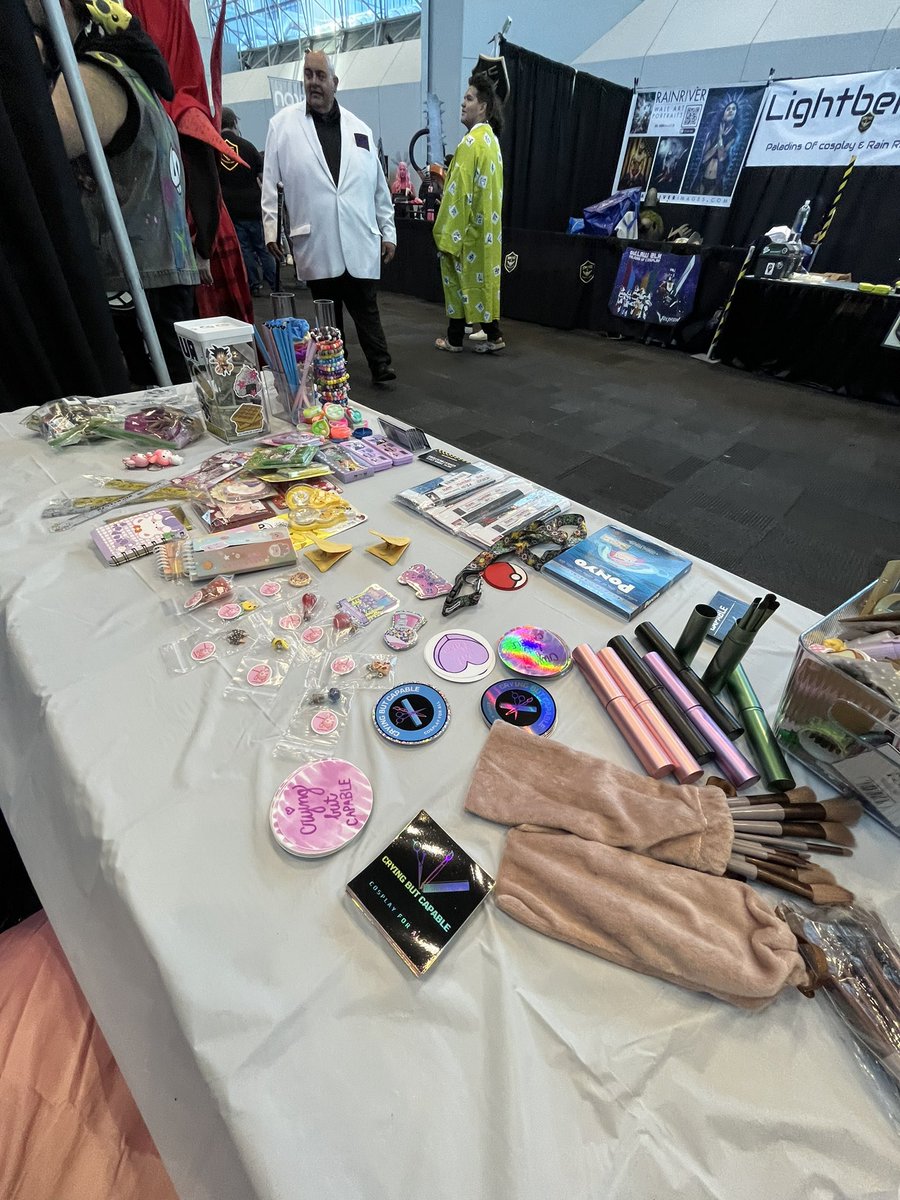 CBCcosplay's tweet photo. It’s time for Day 2! Come by our booth RP17 in Cosplay Central for some goodies and giveaways!
@NY_Comic_Con
#NYCC #NewYorkComicCon #cbccosplay #CryingButCapable https://t.co/lOULjn8ilj