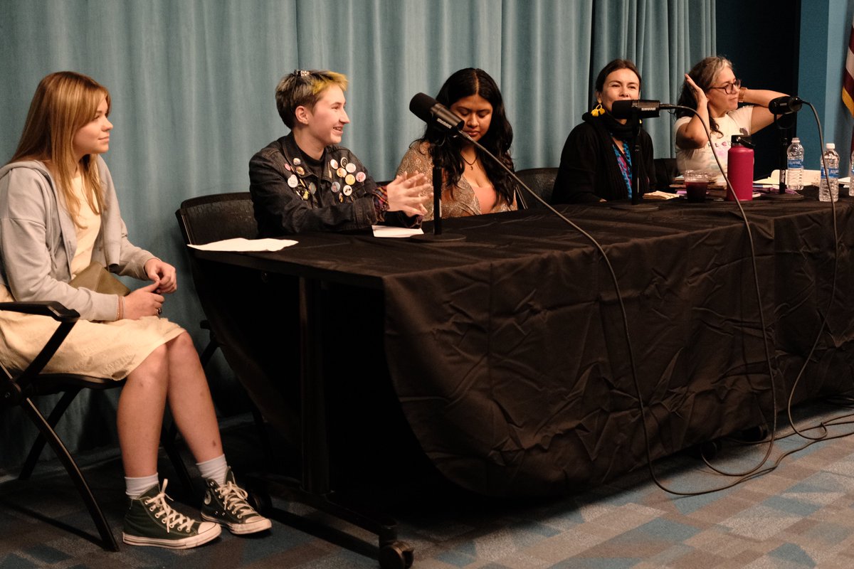 We were thrilled to run a Zine Workshop as part of the @DowneyLibrary's recent “Beyond the Book” event, and some of our teens participated in the Poetry Reading! Thanks to all who came and shared their creativity! We loved seeing the zines you created!