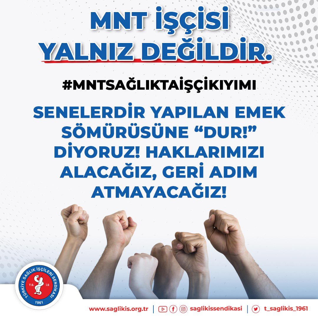#MNTSAĞLIKTAİŞÇİKIYIMI