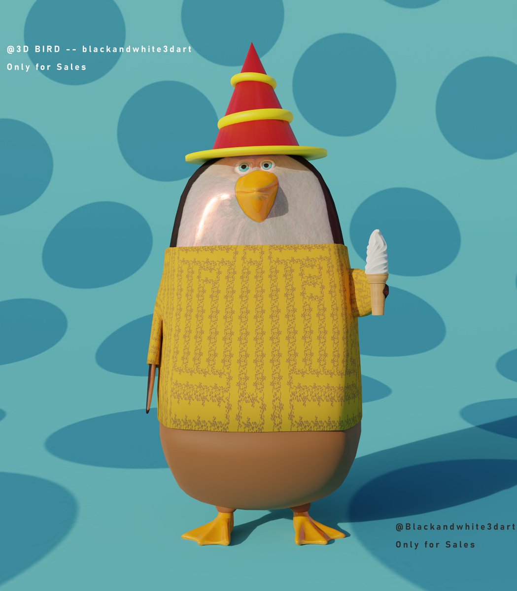 WwmemesS's tweet photo. NEW 3D Bird NFT🔥 Get you own Penguin 3D Model

just for 0.0055ETH and

Share this to your Fam!

#nftcryptocity #nft #nftart #nfts #cryptoart #nftcollector #nftartist #nftcommunity #opensea #cryptoartist #nftcollectors #nftcollectibles #nftartgallery #nftartists #nftcollection https://t.co/eQOuEgNWuK