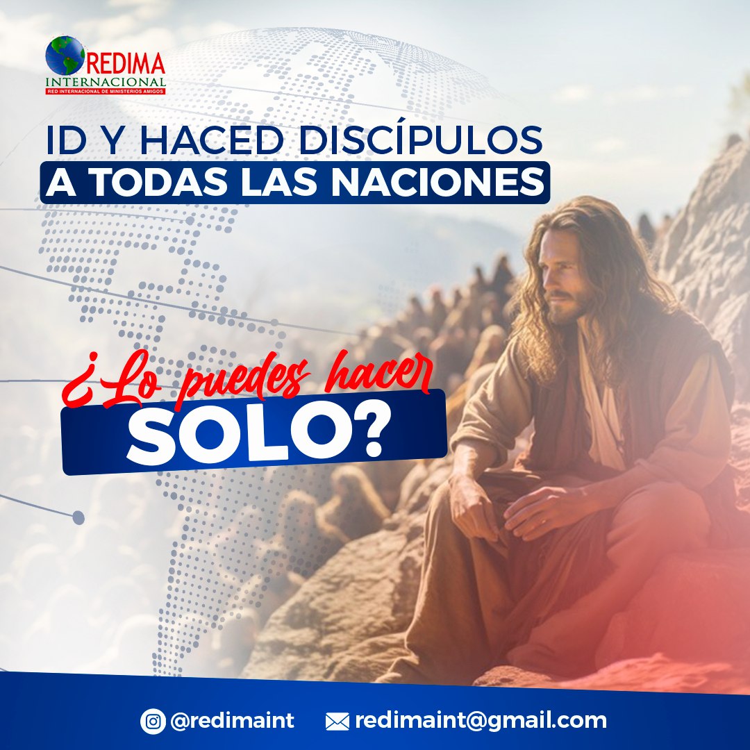 REDIMAINT's tweet photo. “… Si quieres ir lejos ve acompañado” 

La gran comisión no es una carrera que se hace en solitario, mas bien es como una carrera de relevo que se hace en equipo… https://t.co/lnJYvJfBtB