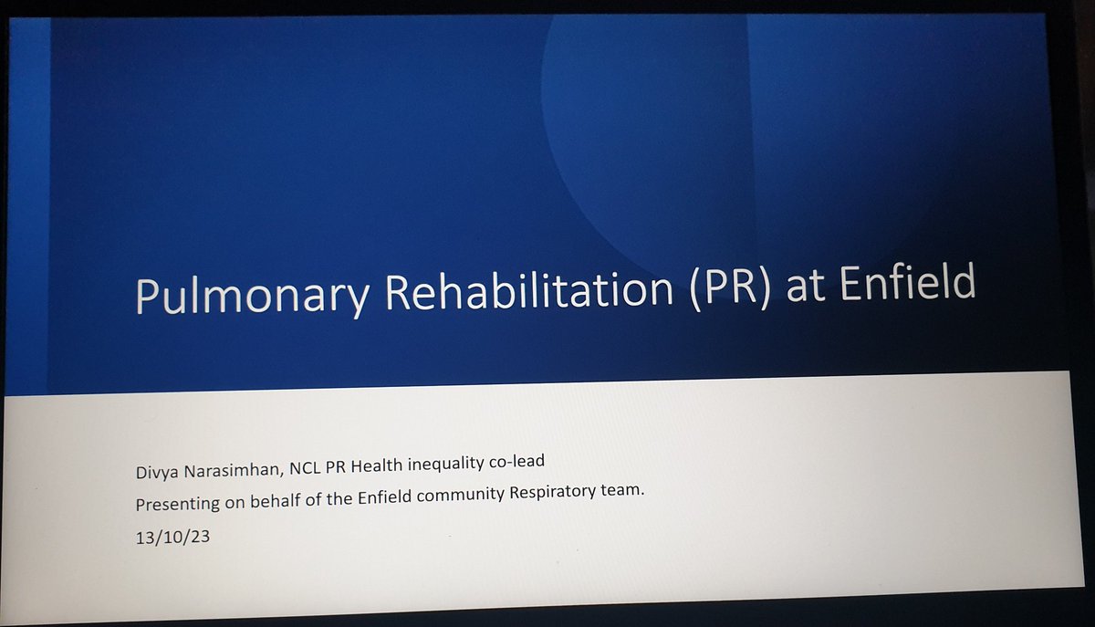 Thank you @BEHMHTNHS for inviting me #AHPsDay2023 
Rasing awareness about Pulmonary Rehabilitation and importance of briding the gap between physical and mental health services <a href="/l_len86711/">HeLenL</a>