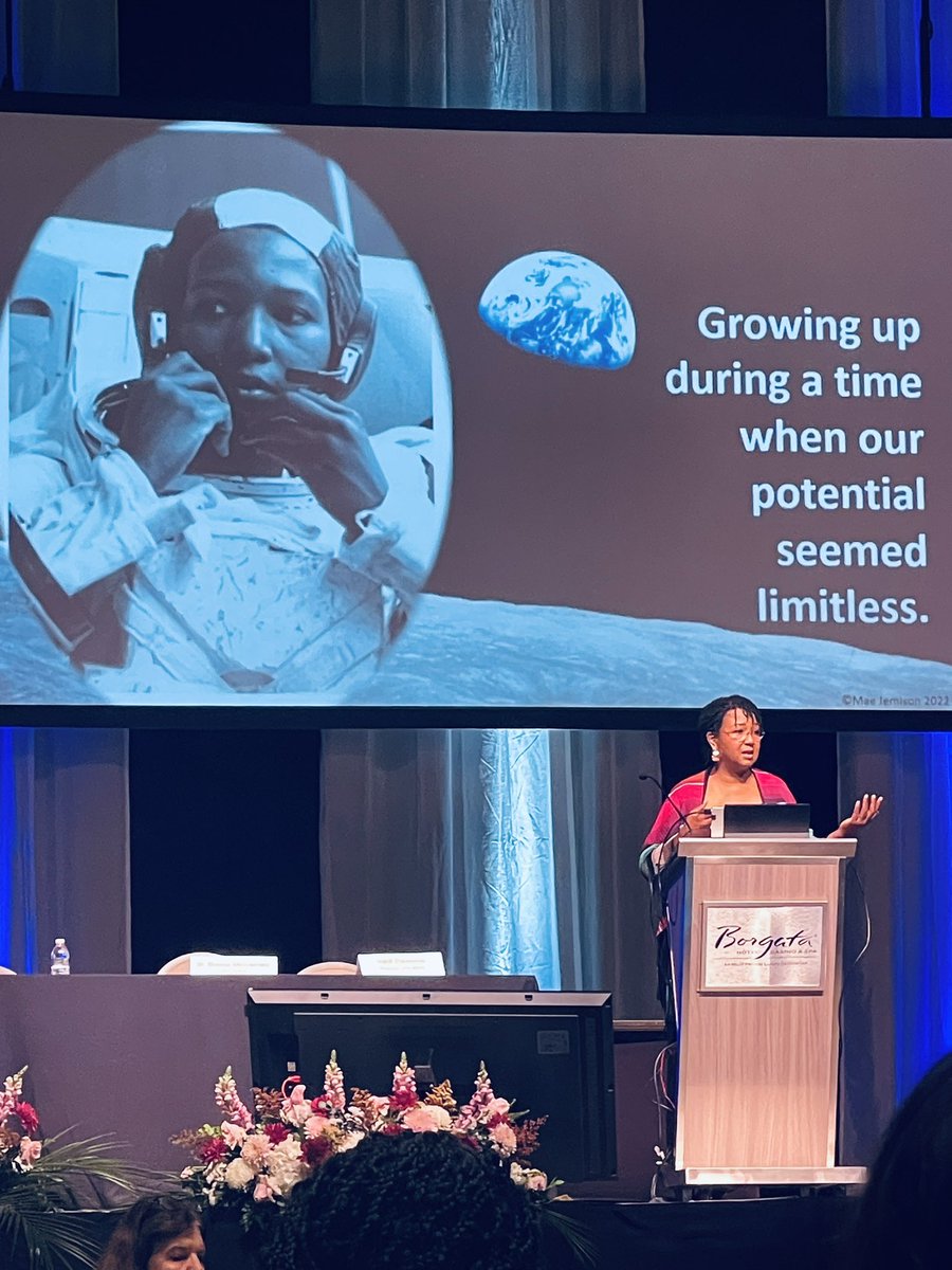 Inspired by <a href="/maejemison/">Dr. Mae Jemison</a> attending <a href="/NJPSA/">NJPSA</a> conference!