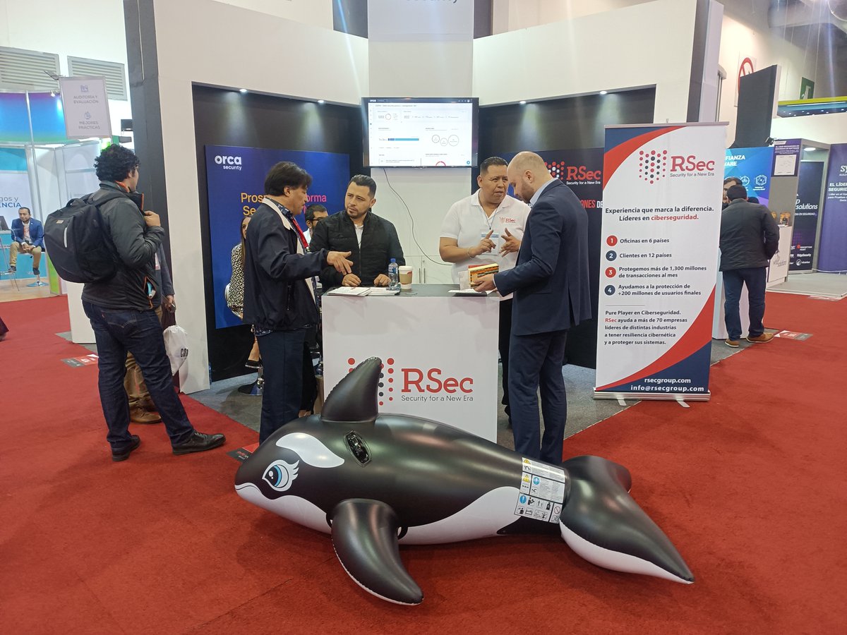Infosecuritymx's tweet image. Durante Infosecurity Mexico 2023, tuvimos como expositores a @OffhackOficial  #RSec @redborder 

🖥 🔐 Soluciones para fortalecer la ciberseguridad de tu empresa.