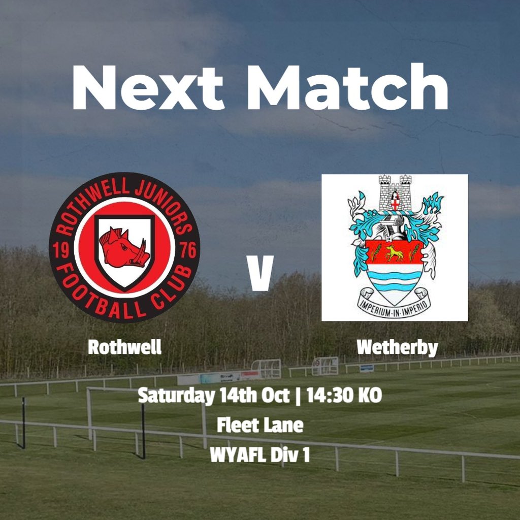 The first team take on <a href="/WetherbyAthFC/">Wetherby Athletic</a> down at the lane! Come show your support for the hogs 🐗🐗🐗

#hogs