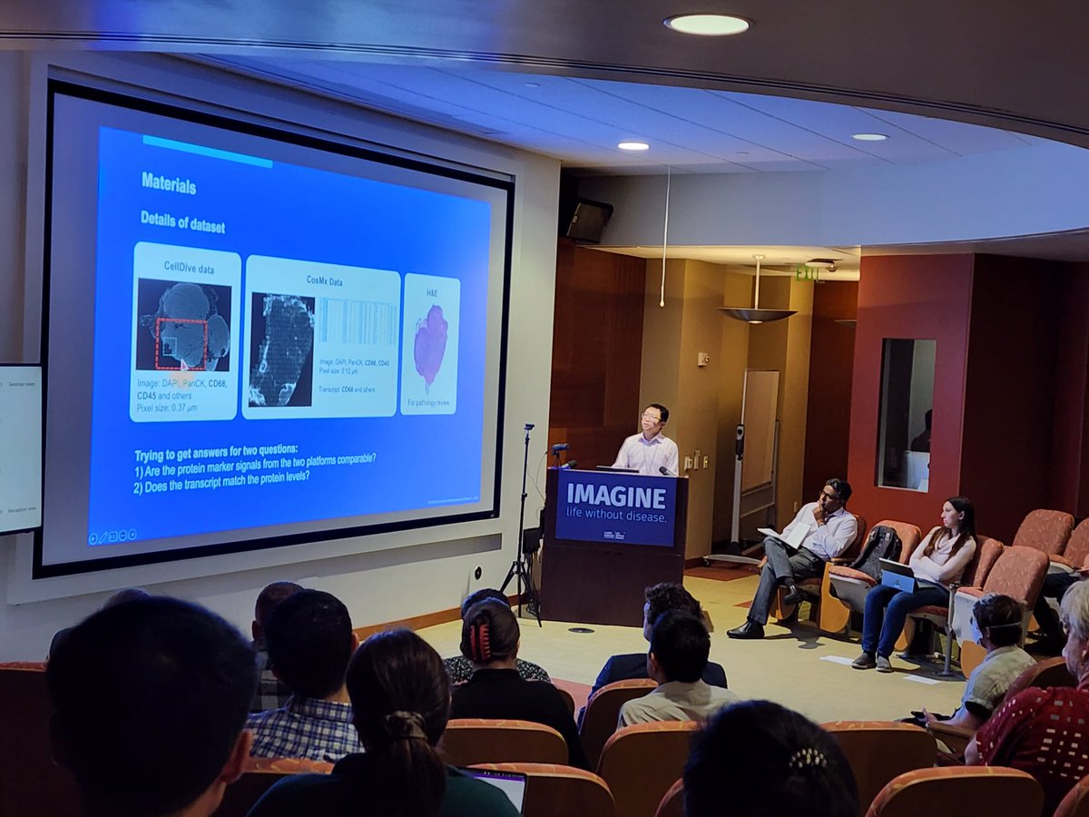 Multiplex Image Analysis 2023 Workshop: The morning session of Day 2 is underway