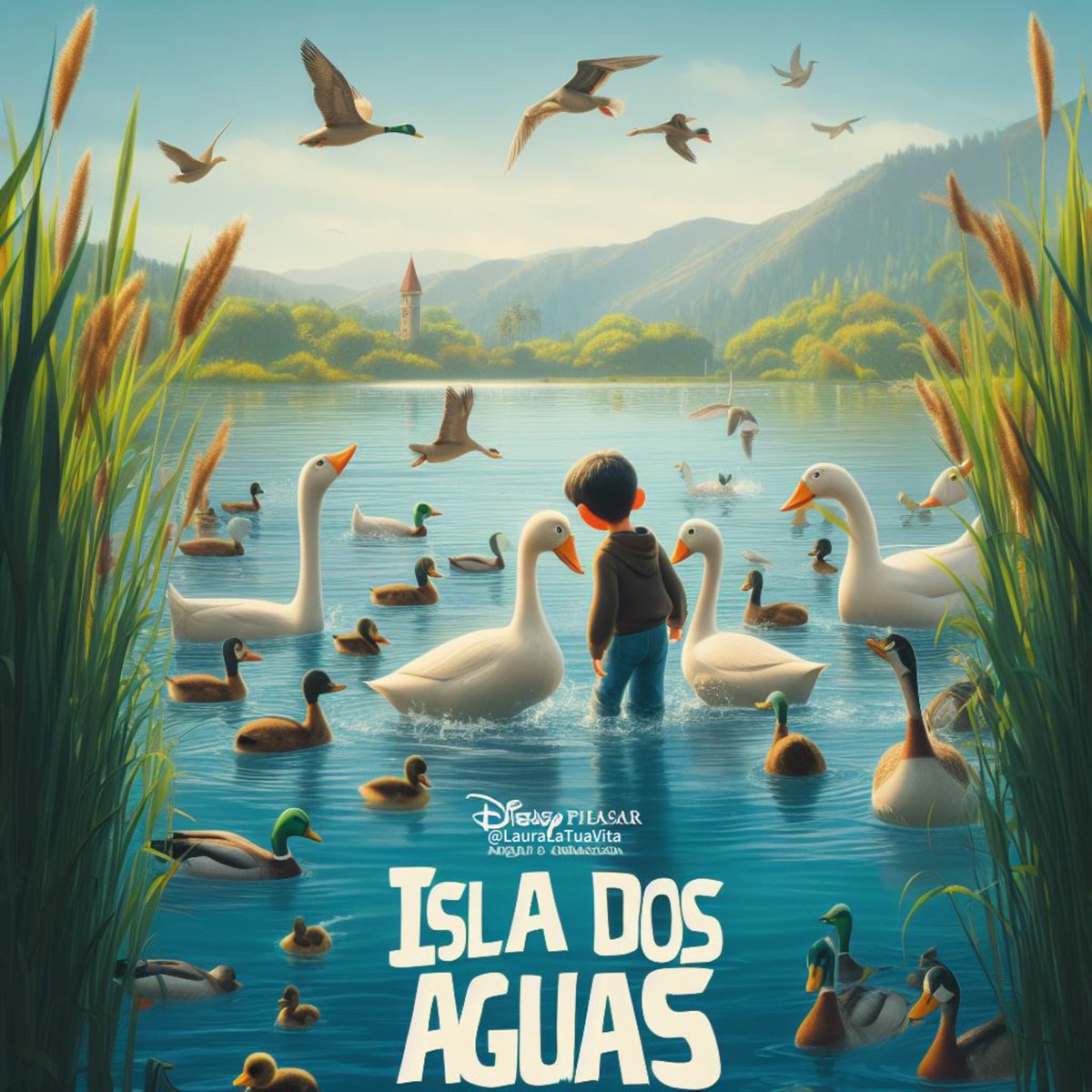 LauraLaTuaVita's tweet photo. ¿Cómo sería Palencia si fuera una película de Disney? ☺️✨ Os dejo por aquí algunos diseños que he realizado con IA. Espero que os gusten 💗 https://t.co/N15cUoVQZD