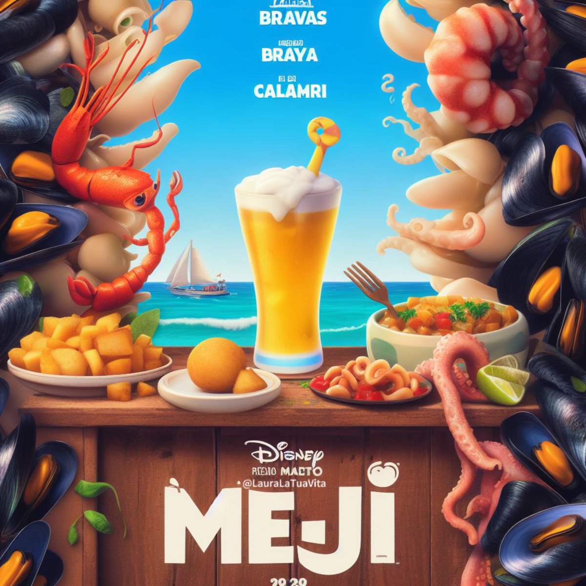LauraLaTuaVita's tweet photo. ¿Cómo sería Palencia si fuera una película de Disney? ☺️✨ Os dejo por aquí algunos diseños que he realizado con IA. Espero que os gusten 💗 https://t.co/N15cUoVQZD