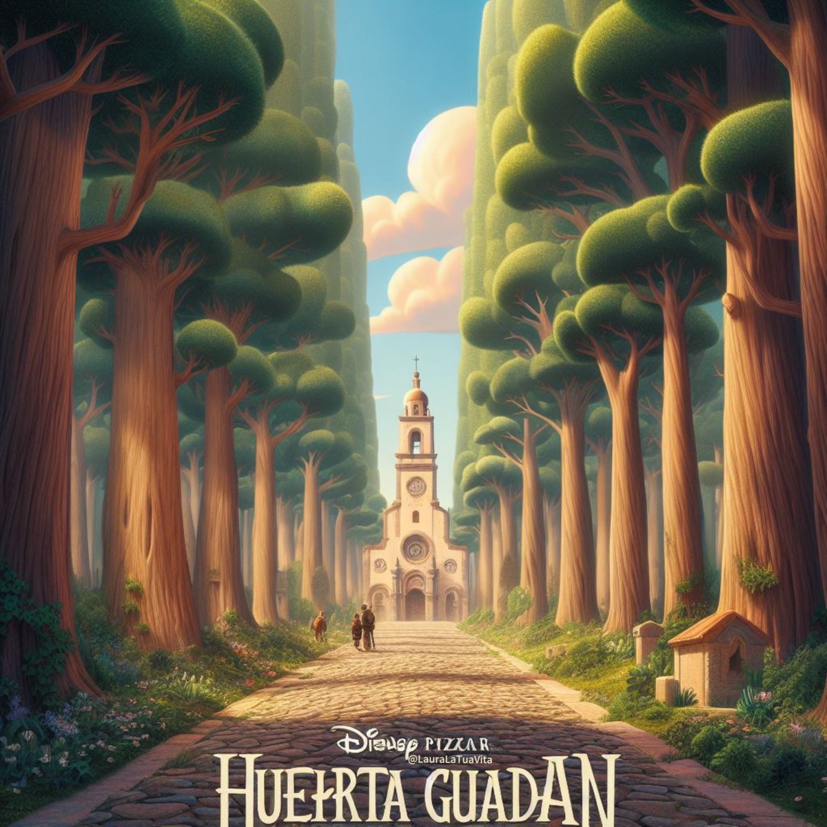 LauraLaTuaVita's tweet photo. ¿Cómo sería Palencia si fuera una película de Disney? ☺️✨ Os dejo por aquí algunos diseños que he realizado con IA. Espero que os gusten 💗 https://t.co/N15cUoVQZD